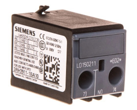 Styki pomocnicze 1Z montaż czołowy S00 do S3 przył śrubowe od dołu SIRIUS 3RH2911-1BA10