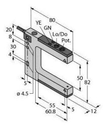 Fotokomórka Turck SLM50B6 3074977 1 szt.