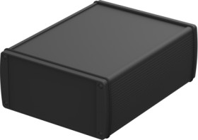 Aluminum enclosure, (L x W x H) 200 x 169 x 82 mm, black, IP65, 84680200.MT1