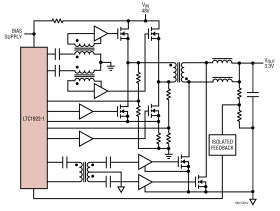Synchronous Phase Modulated Full-Bridge Controller