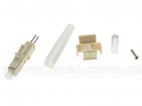 Złącze światłowodowe wielomodowe LC/UPC, odgiętka 3,0 mm