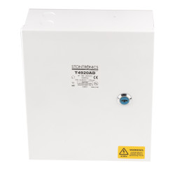 Zasilanie akumulatorowe nap. wyjściowe: 13.8V dc 20W 1.5A 1 wyjście nap. wejściowe: 195 → 253V ac Montaż ścienny