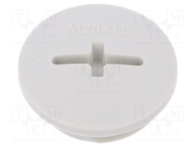 BLK-GL-M20+O-R7035