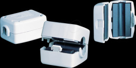 74271132 Split ferrite for Ø 8.5 mm, grey, 241 Ohm @ 100 MHz