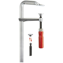 Bessey STC-VH50 Vertical Toggle Clamp Open Arm 40mm Span 2500N Force