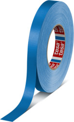Fabric tape, 19 x 0.31 mm, acrylic coated fabric, blue, 50 m, 04651-00514-00