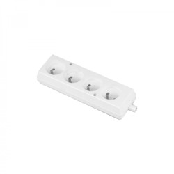 Gniazdo wtyczkowe 4x2P+Z GN-470