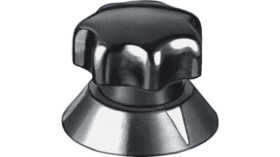 322.611 gałka - pokrętło do potencjometru z wskaźnikiem; czarna