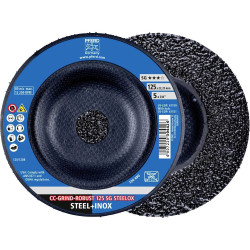 PFERD 64195125 CC-GRIND-ROBUST Grinding Disc 125mm steel INOX 10 pcs