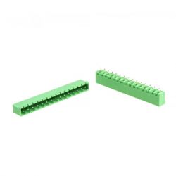 ZŁĄCZE TB 15PIN R-5.08MM MĘSKIE PROSTE ZAMKNIĘTE PCB RoHS