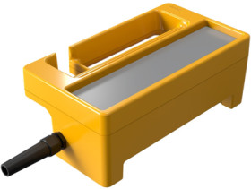 PA enclosure, (L x W x H) 295 x 164 x 116 mm, yellow (RAL 1021), IP65, 295001000