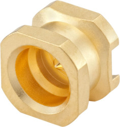 Złącze PCB Montaż powierzchniowy Męski 50Ω Lutowane