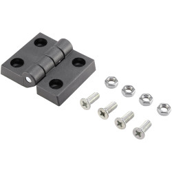 Basetech BT-1697228 Plastic Hinge 62x50x10 mm 62mm 1Piece