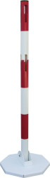 VISO BSP100RB Słupek odgradzający (Ø x W) 50 mm x 100 cm