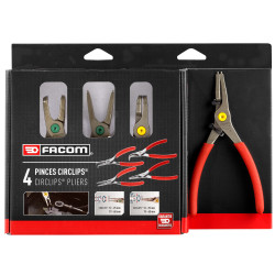 Zestaw szczypiec Zestaw szczypiec Facom długość całkowita: 180 mm