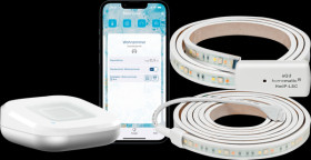 161314A0 + 159647A0 + 160677A0 Starter Bundle Zutritt, Lightstrip, 3 m