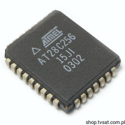AT28C256-15JI 256Kbit EEPROM SMD-PLCC32 ATMEL
