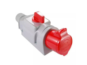 Gniazdo wtyczkowe z wyłącznikiem 16A/4/400V 0-1 siłowe IP44 464-I TAREL