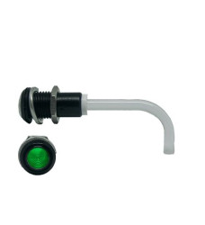 Światłowód do LED, sztywny, kątowy, dł. 50.7mm, Bivar