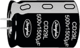 Electrolytic capacitor, 470 µF, 500 V (DC), ±20 %, radial, pitch 10 mm, Ø 35 mm, ECS2HQL471MT4P23560