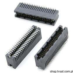 104693-4 Connector 2 x 10 Pin Header SMD TYCO