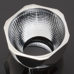 Reflektor LED 22.6 x 12.8mm, D 22.6mm, do użytku z BXRA ES Star (Bridgelux), CLL02x/CLU024 (Citizen), CLU700 (Citizen),