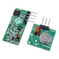 FS100A 315 MHz Radio Transmitter+Receiver Module Arduino