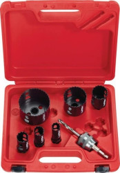 Zestaw otwornic HS-MU 19-68mm z wiertłem prowadzącym w walizce Hilti / HS-MU (7)