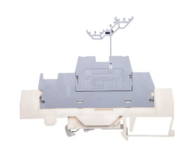 Złączka trzypiętrowa ekranowana / L / L 2,5mm2 biała / szara / szara 280-548 /40szt./