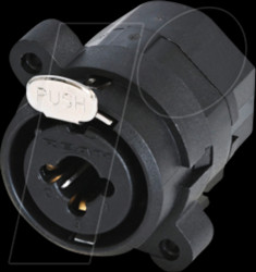 RCJ6FI-V XLR receptacle 3-pin combined with 6.35mm stereo jack socket