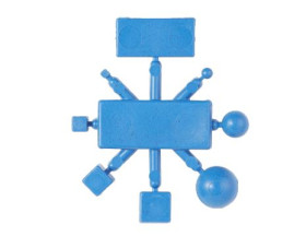 Zestaw skrobaków, typ: Zestaw skrobaka, l. elementów: 1, Polipropylen