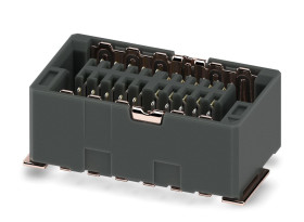 Gniazdo PCB 20 -pinowe raster: 0.8mm Ekranowane złącze żeńskie SMD Proste SMD