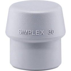 Halder 3203.030 SIMPLEX Replacement Head Semihard 22g Medium-Hard Insert