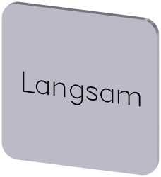 Tabliczka opisowa Siemens 3SU1900-0AF81-0AN0 (S x W) 22 mm x 22 mm powoli 10 szt.