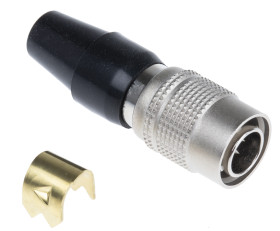 Złącze wielostykowe przemysłowe 6-pinowe Miniaturowe Montaż na kablu Wtyczka Hirose