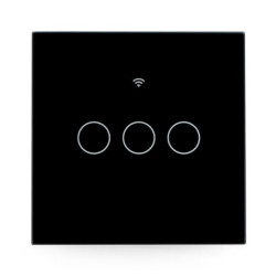 Coolseer WiFi Light Switch - włącznik ścienny - dotykowy - WiFi - 3-kanałowy - COL-SW03WE