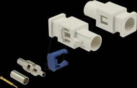 89756 FAKRA B plug spring pin for crimping