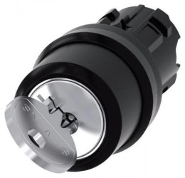 Przełącznik z kluczem 22mm tworzywo 2 poz O-I Ronis nr SB30 klucz w poz I SIRIUS ACT 3SU1000-4BF21-0AA0