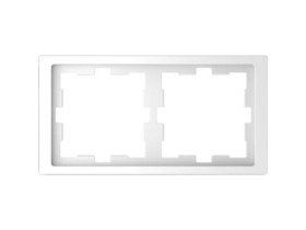 MERTEN D-Life Ramka 2 podwójna biały lotus MTN4020-6535 SCHNEIDER ELECTRIC