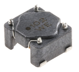 Cewka indukcyjna drutowa SMD 1 mH ±40% SRF: 100kHz Idc 950mA, rdzeń ferrytowy