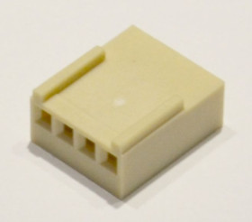 GH04 obudowa gniazda na przewód 4 pin; raster 2,54