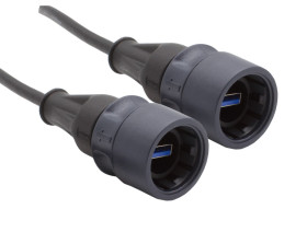 Kabel USB Złącze A USB Złącze B USB dł. 2m Przewód USB USB 3.0