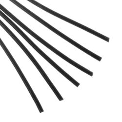 KOSZULKA IZOLACYJNA SILIKON 1,00x0,15 kl.C czarna RoHS