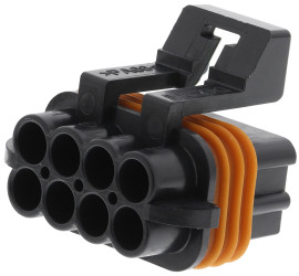 Złącze samochodowe 8-pinowe Delphi 2-rzędowe Żeński 14A Metri-Pack 150 Montaż na kablu Połączenie zagniatane Złącze