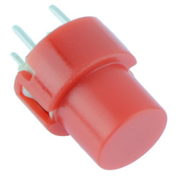 Red Round PCB Keyboard Switch SPST
