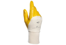 Rękawice robocze rozmiar: 6 materiał: Nitryl zastosowanie: Abrasion Resistant, Cut Resistant, General Purpose, Puncture