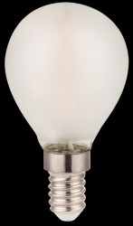 539 725 Filament LED bulb P45 frosted E14 4W 470lm 2700K