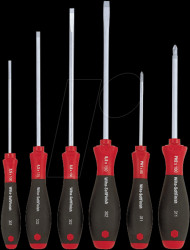 07153 Screwdriver set, slotted and Phillips