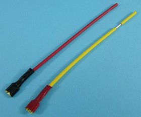 KONEK.F 6,3x0,5 13cm Z KAB.+OSŁON.10szt