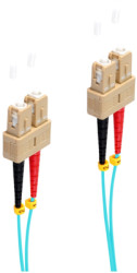 FO duplex patch cable, SC to SC, 5 m, OM3, multimode 50/125 µm, BS77925/3